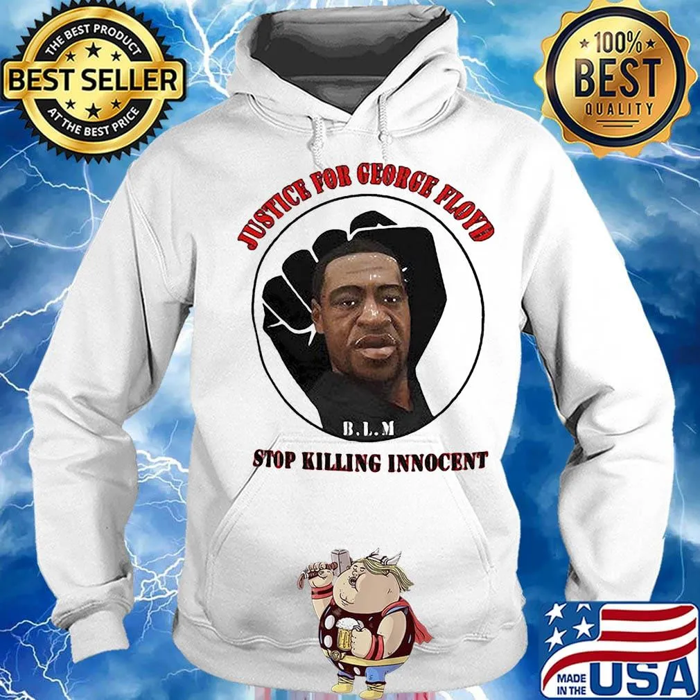 Black lives matter justice for george floyd stop killing innocent s Hoodie