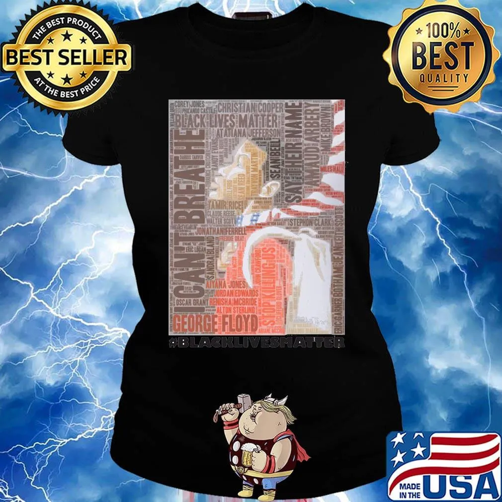 Black man i can't breathe black lives matter s Ladies tee