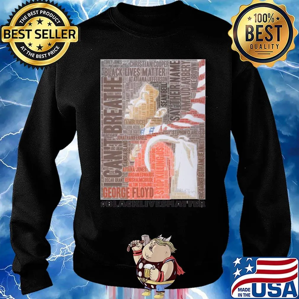 Black man i can't breathe black lives matter s Sweater
