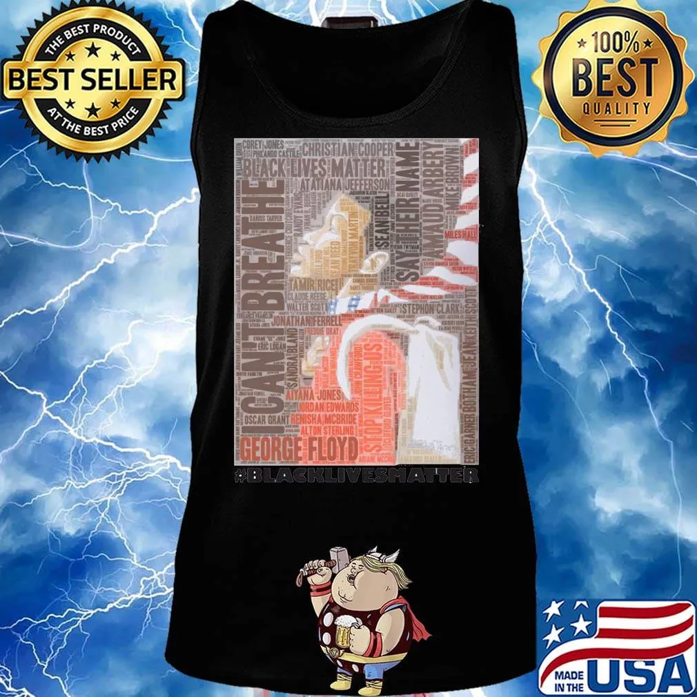 Black man i can't breathe black lives matter s Tank top