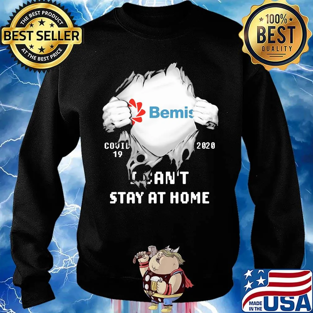 Blood insides bemis covid-19 2020 i can't stay at home s Sweater