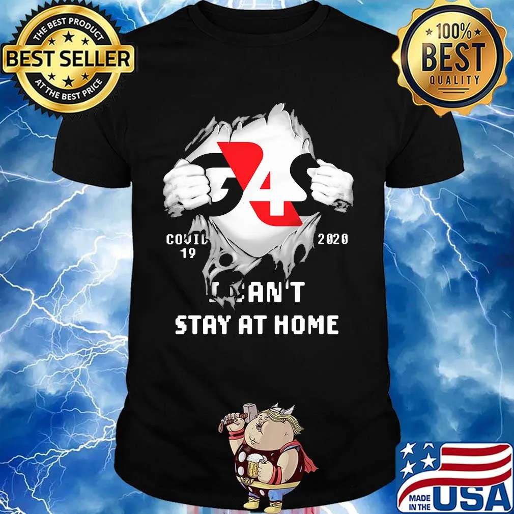 Blood insides gas covid-19 2020 i can't stay at home shirt