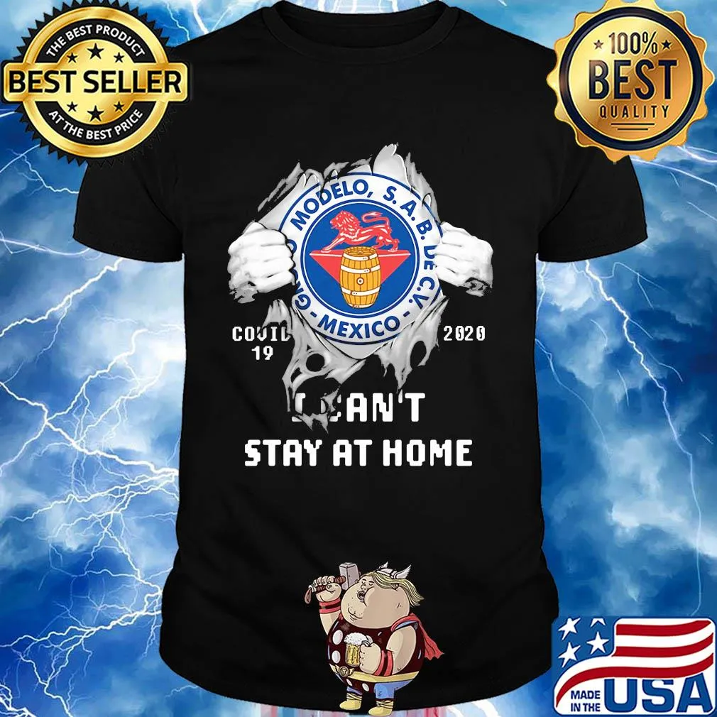 Blood insides grupo modelo covid-19 2020 I can't stay at home shirt