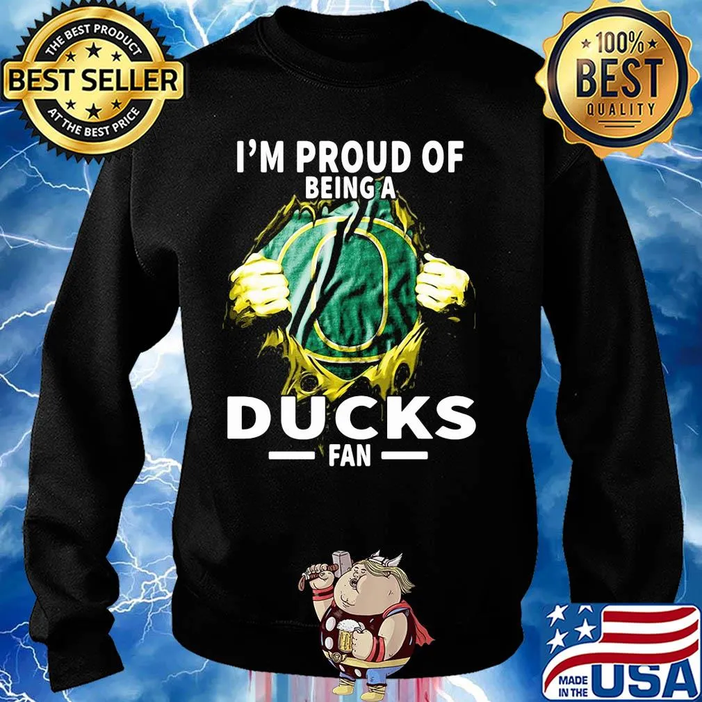Blood insides I'm proud of being a oregon ducks fan s Sweater