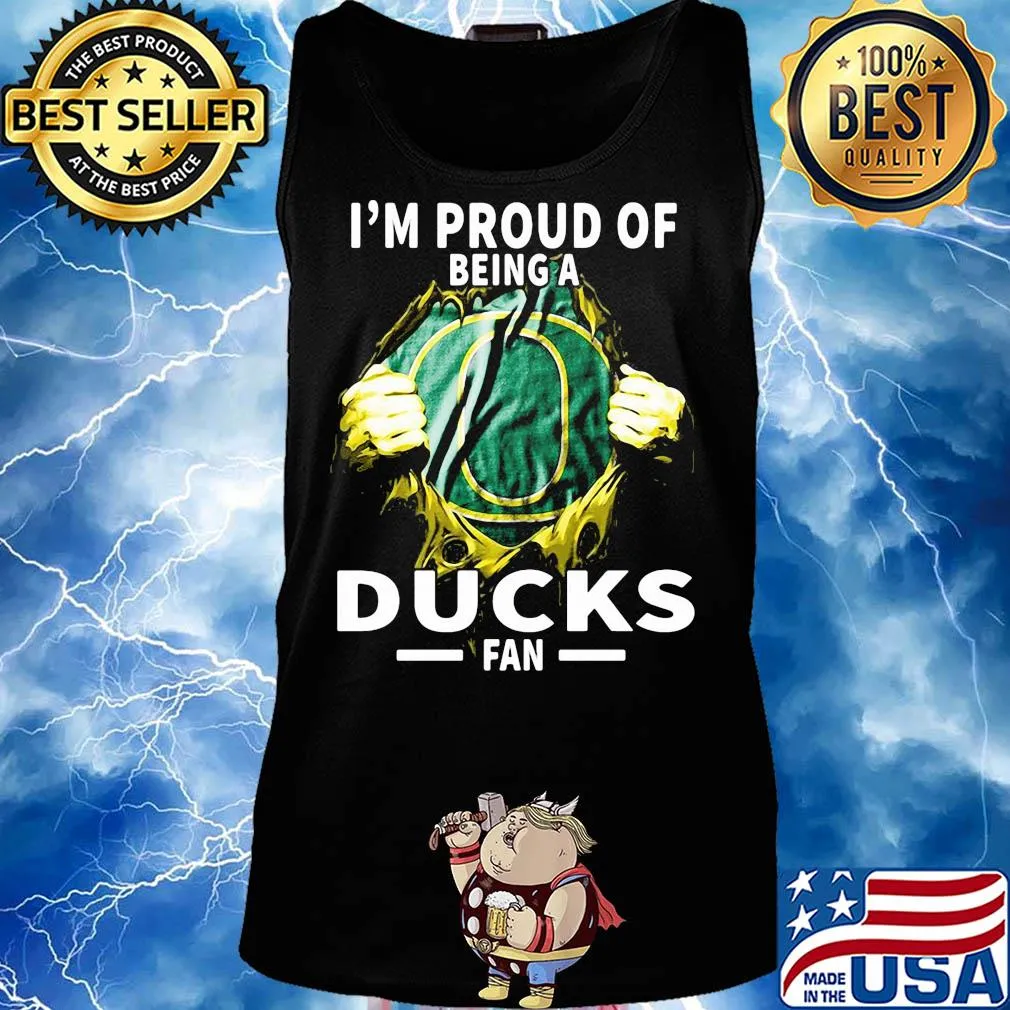 Blood insides I'm proud of being a oregon ducks fan s Tank top