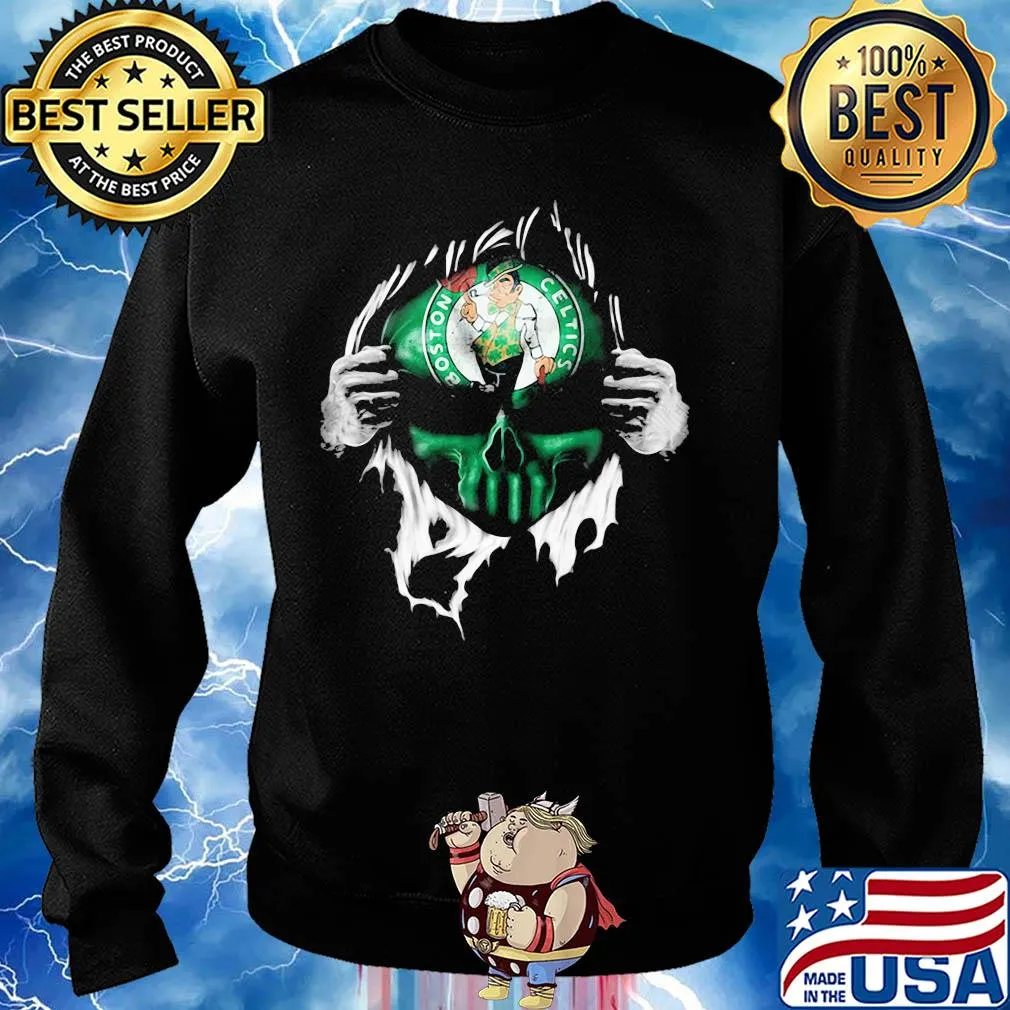 Blood insides skull boston celtics s Sweater