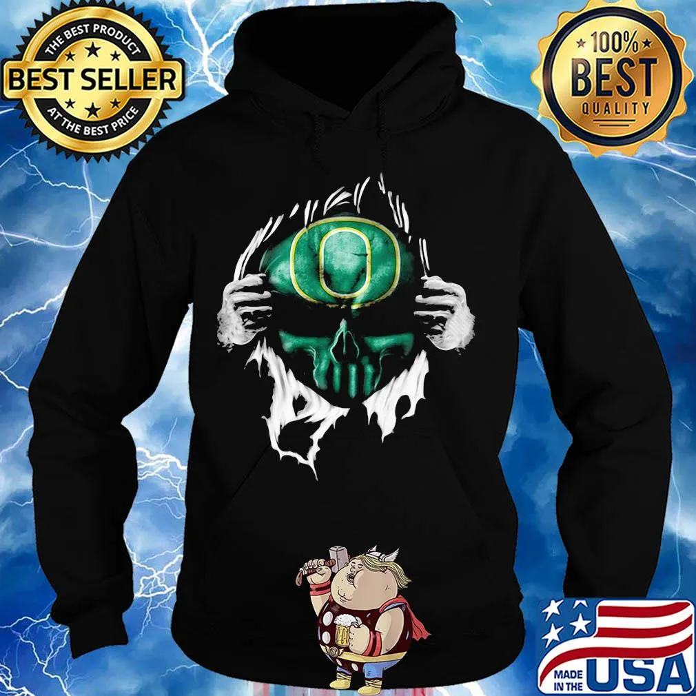 Blood insides skull oregon ducks s Hoodie
