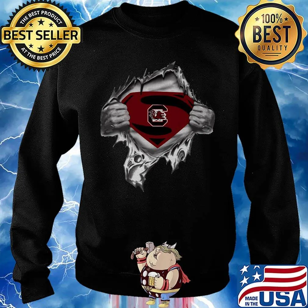 Blood insides superman craftique south carolina s Sweater