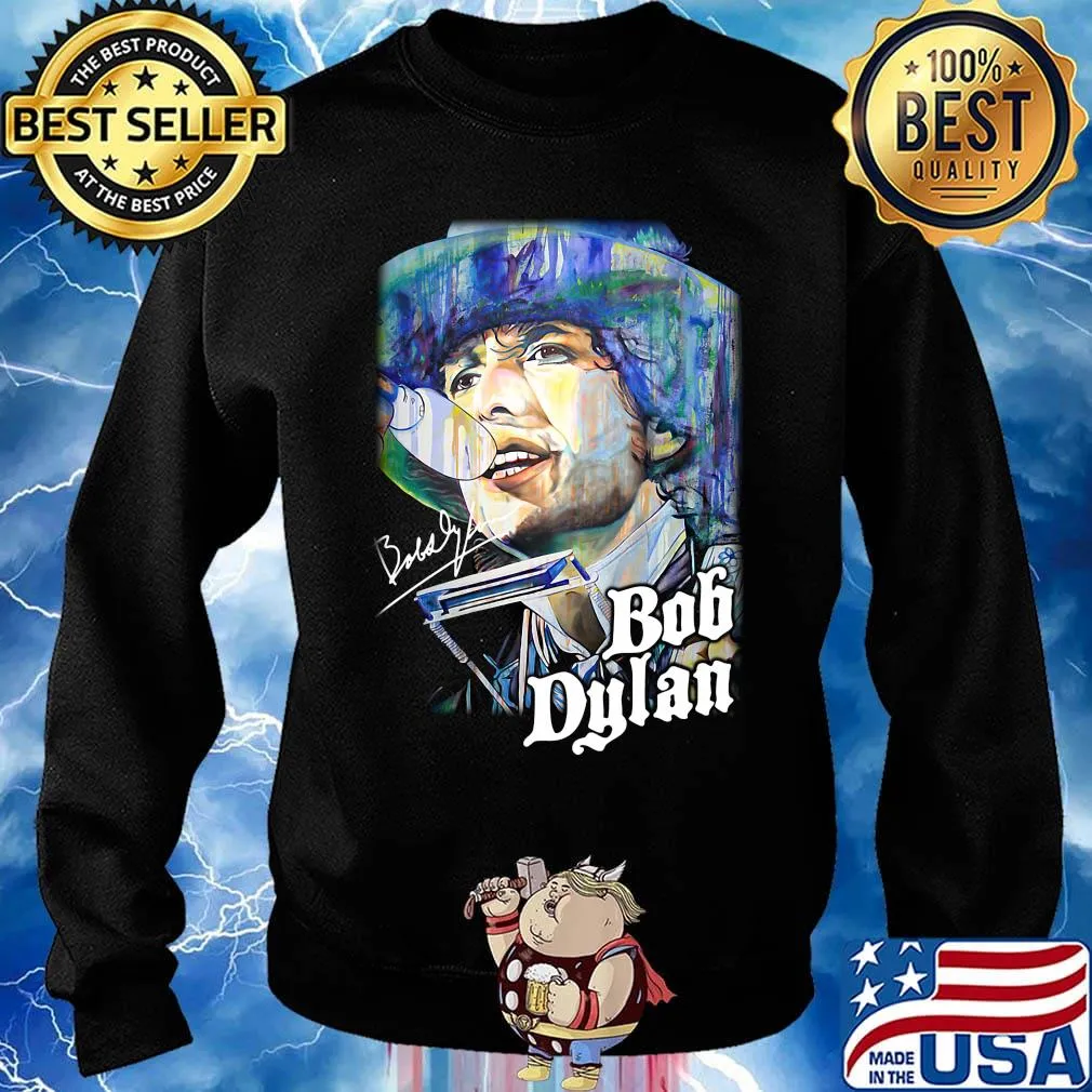 Bob dylan signature art s Sweater