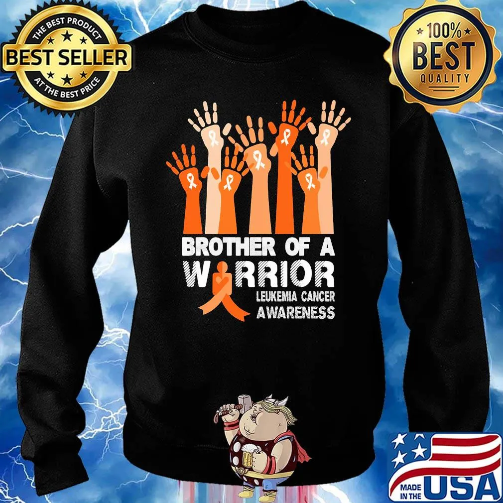 Brother of a warrior my leukemia cancer awareness s Sweater