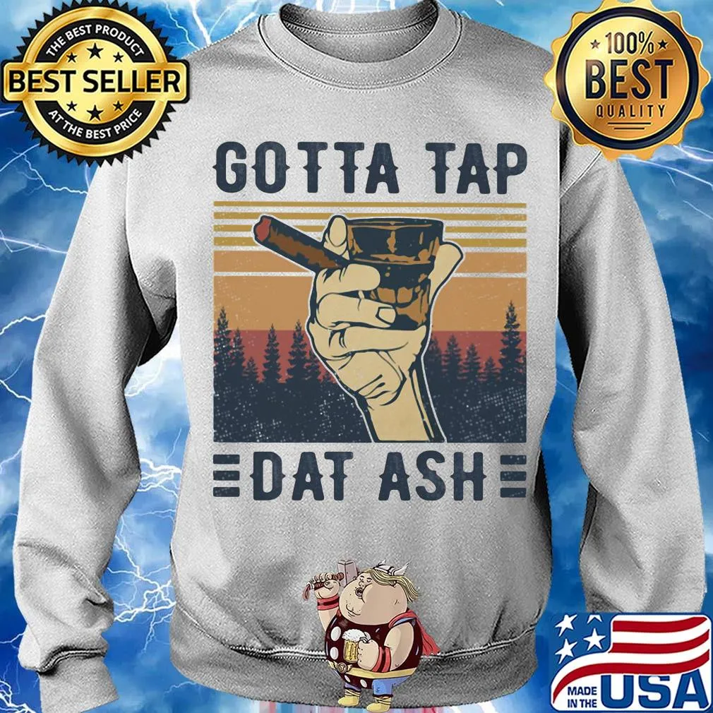 Cigar gotta tap dat ash vintage s Sweater