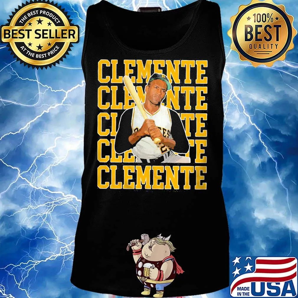 Clemente 21 pittsburgh steelers baseball roberto sweetness outfielder s Tank top