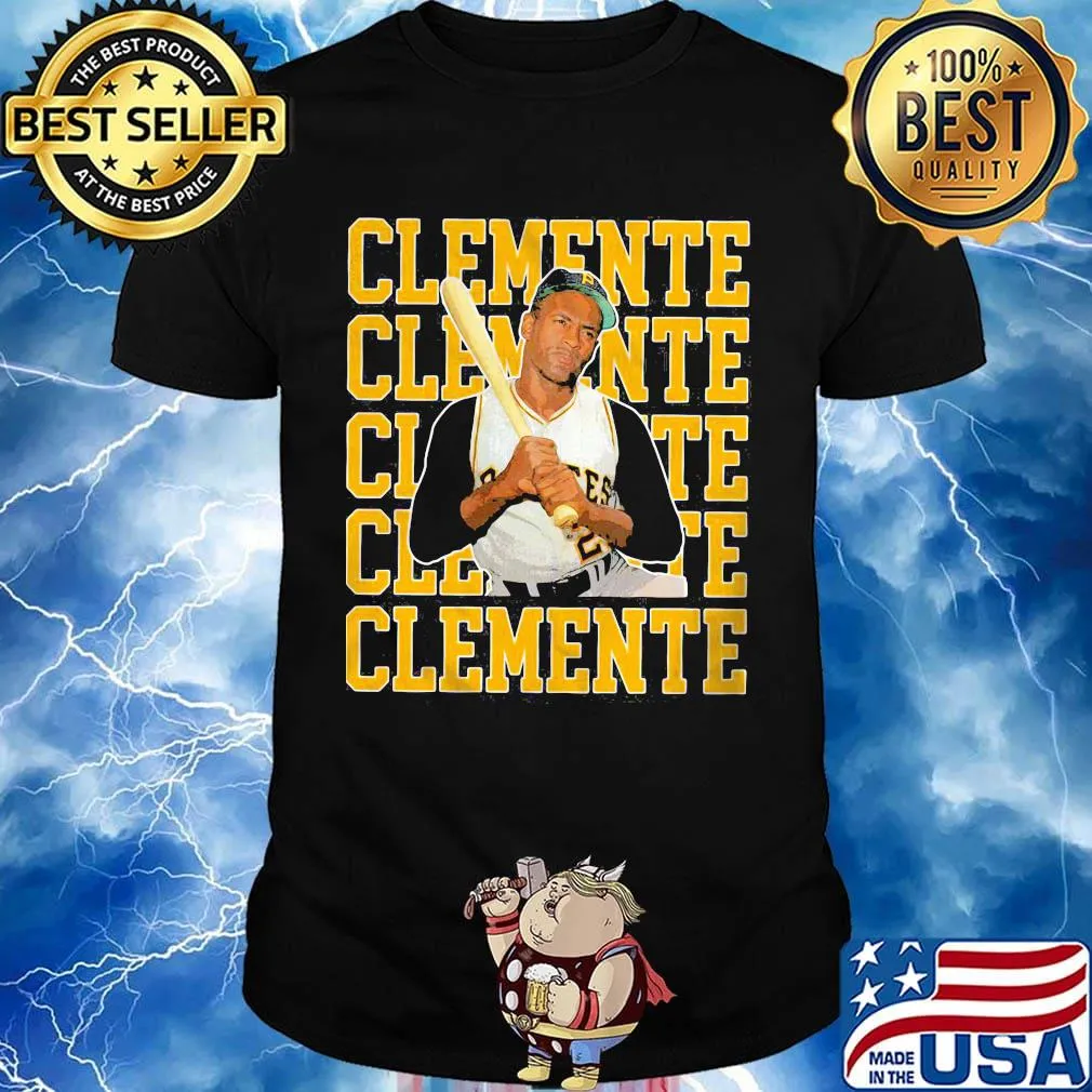 Clemente 21 pittsburgh steelers baseball roberto sweetness outfielder shirt