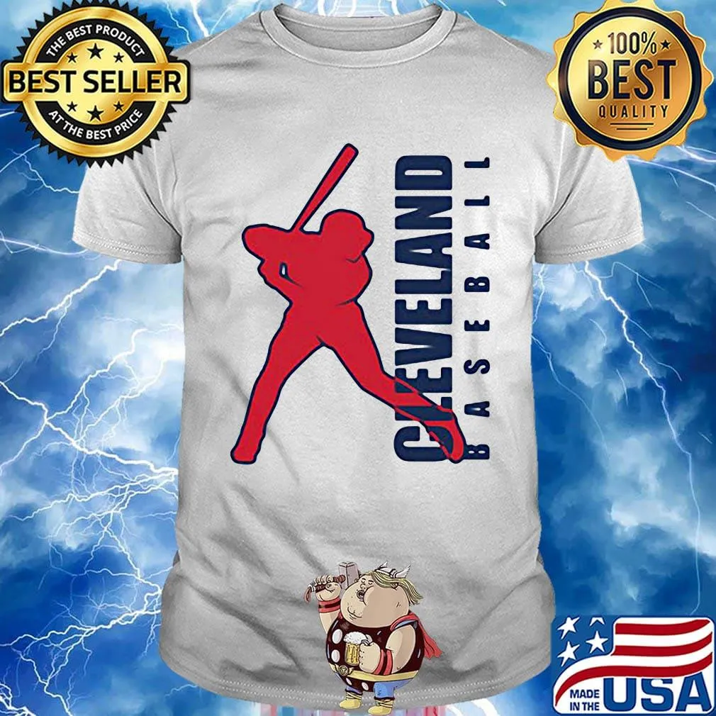 Cleveland indians baseball player shirt