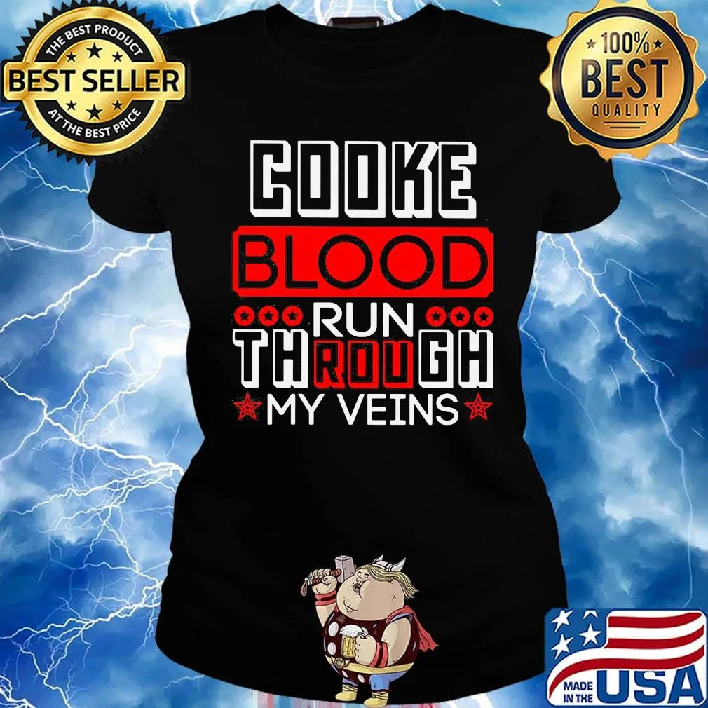 Cooke blood run through my veins stars s Ladies tee