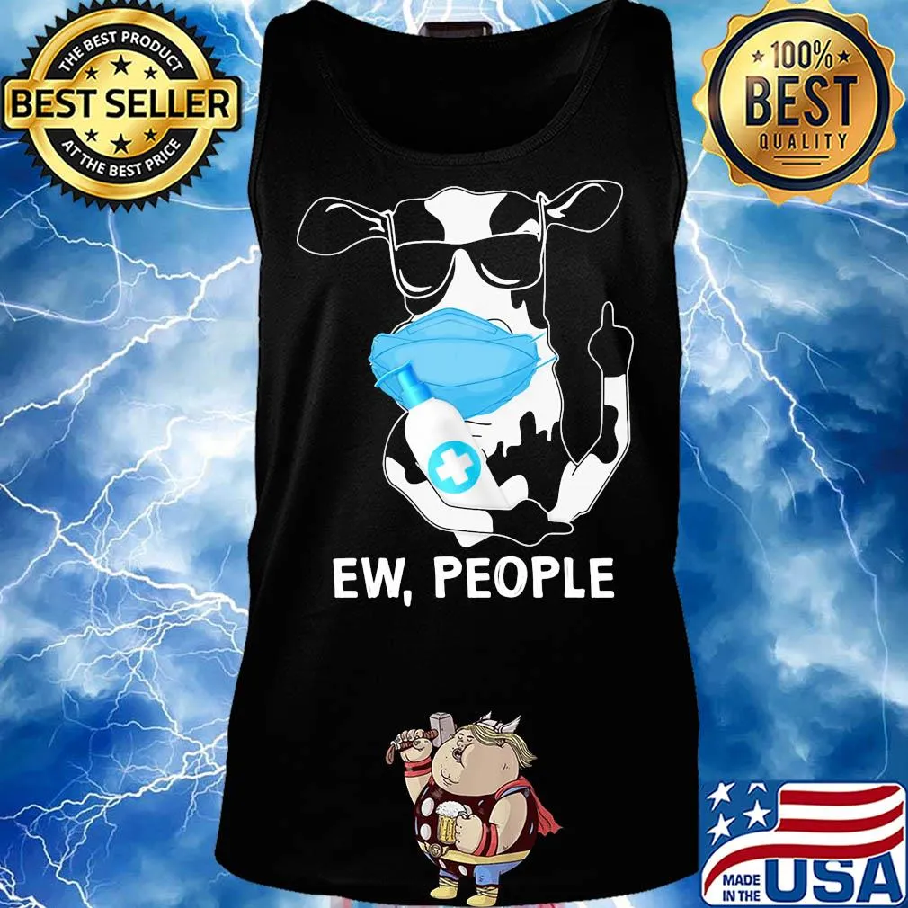Cow mask hug soap ew people s Tank top