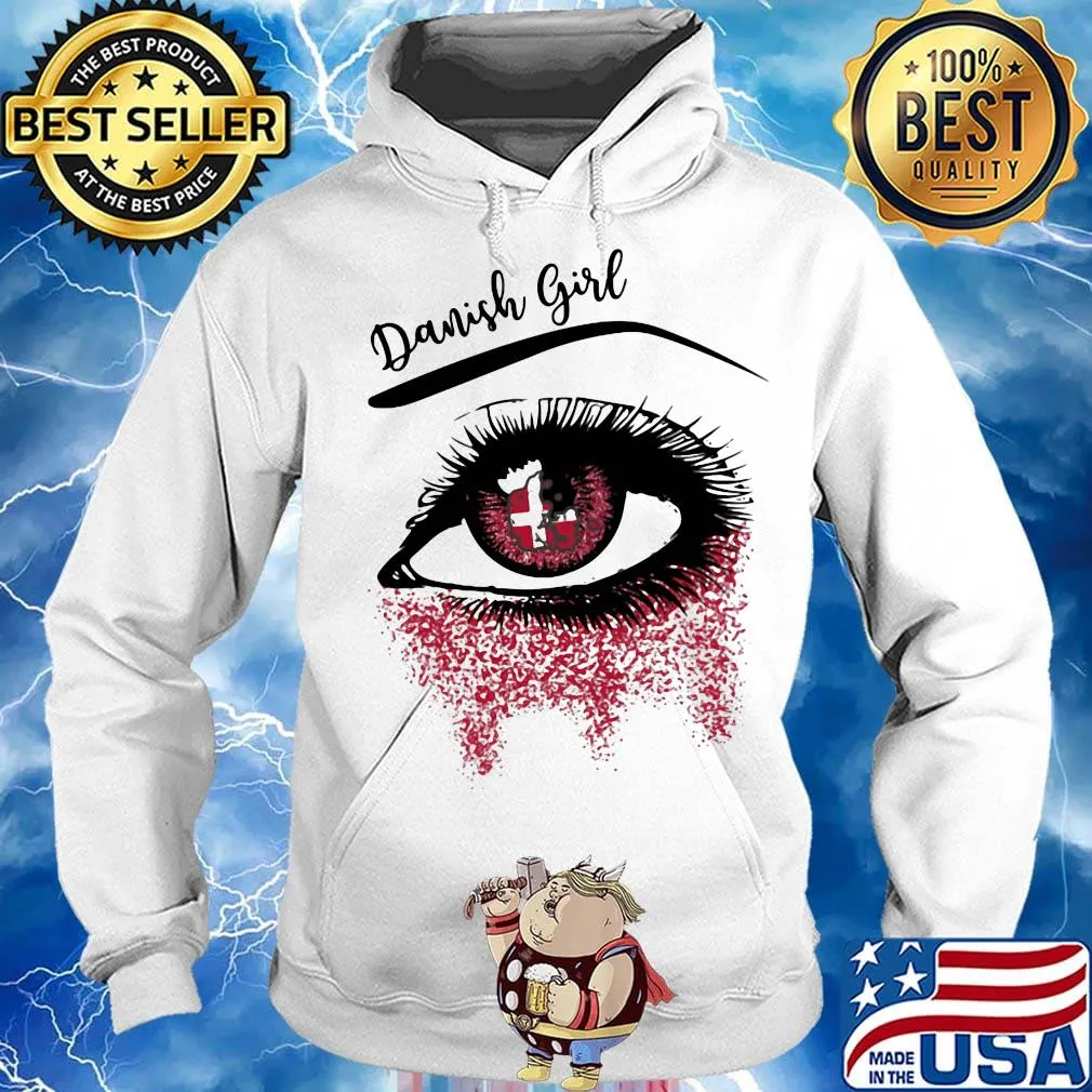 Denmark eye danish girl s Hoodie