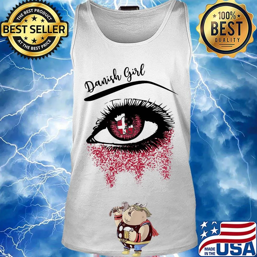 Denmark eye danish girl s Tank top
