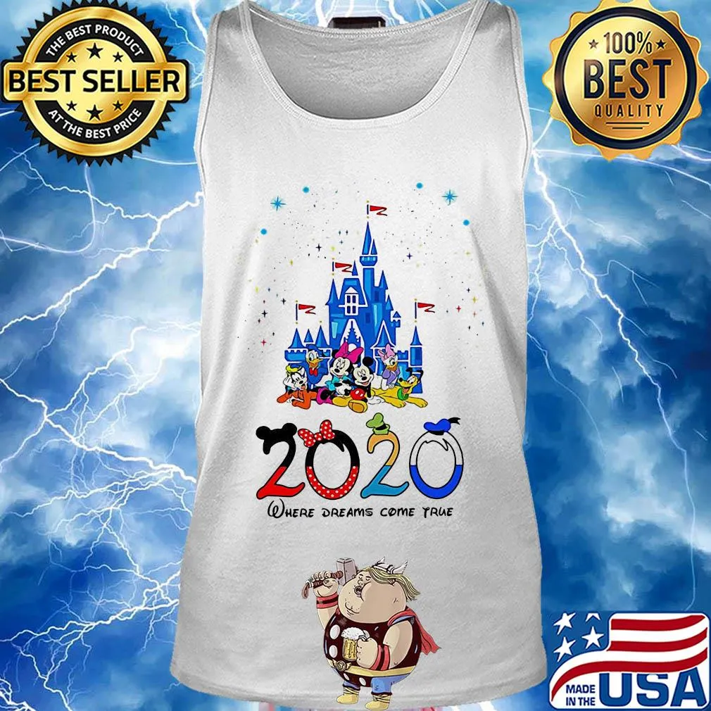 Disney family 2020 where dreams come true s Tank top