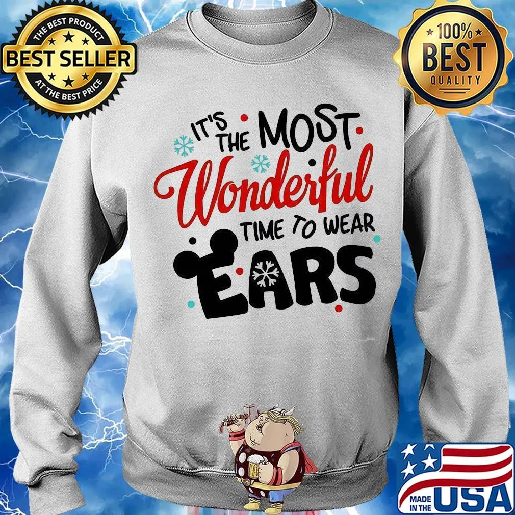 Disney it's the most wonderful time to wear ears s Sweater