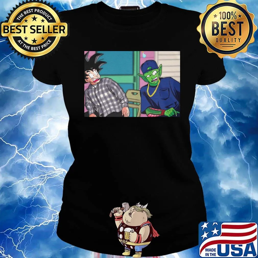 Dragon ball 7 son goku and piccolo s Ladies tee