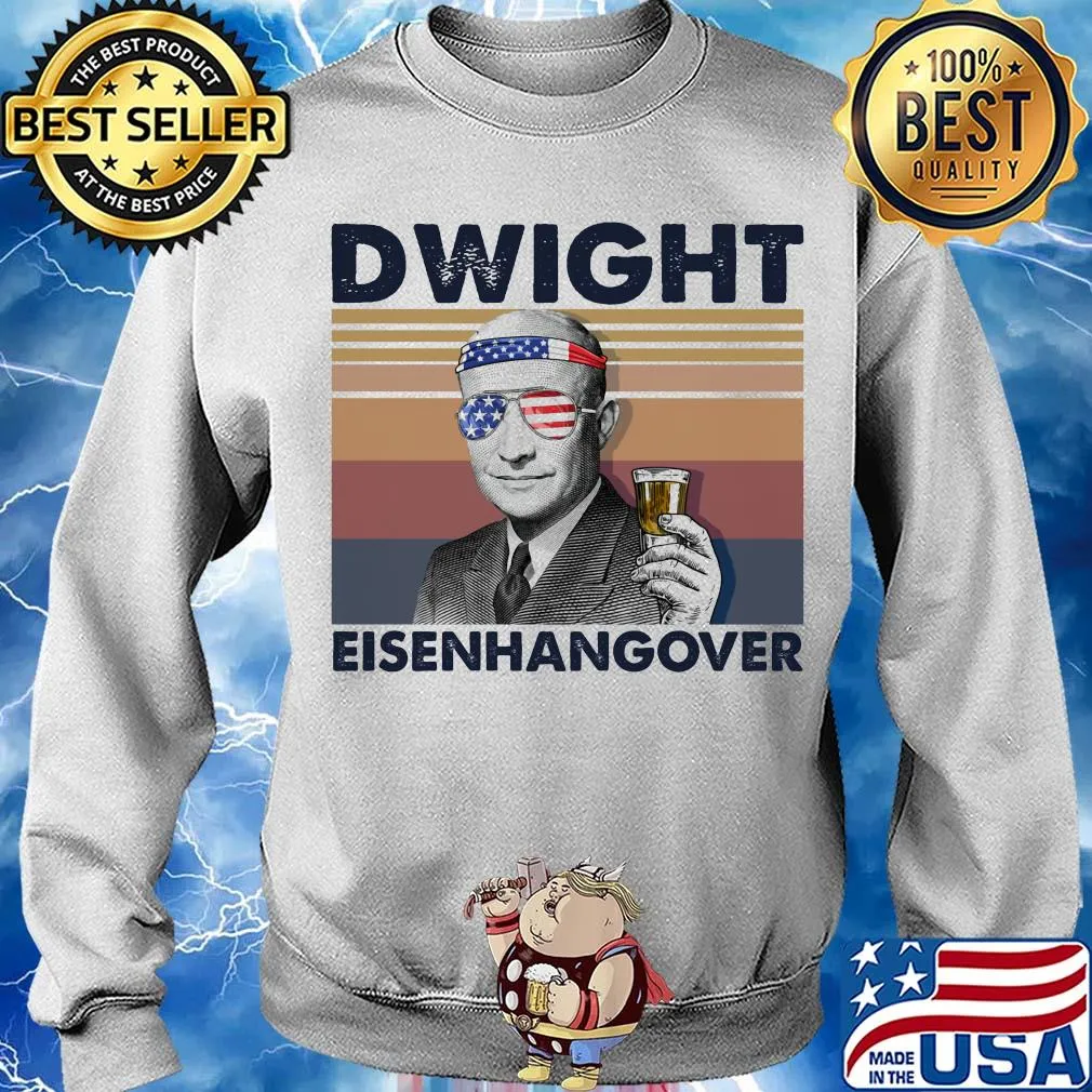 Dwight eisen hangover drink beer dwight eisenhangover vintage s Sweater