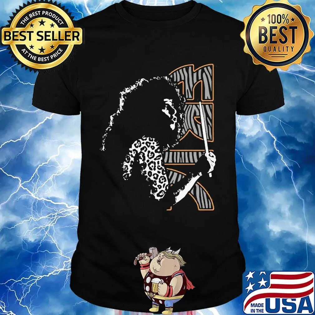 Eric carr the hunter leopard shirt