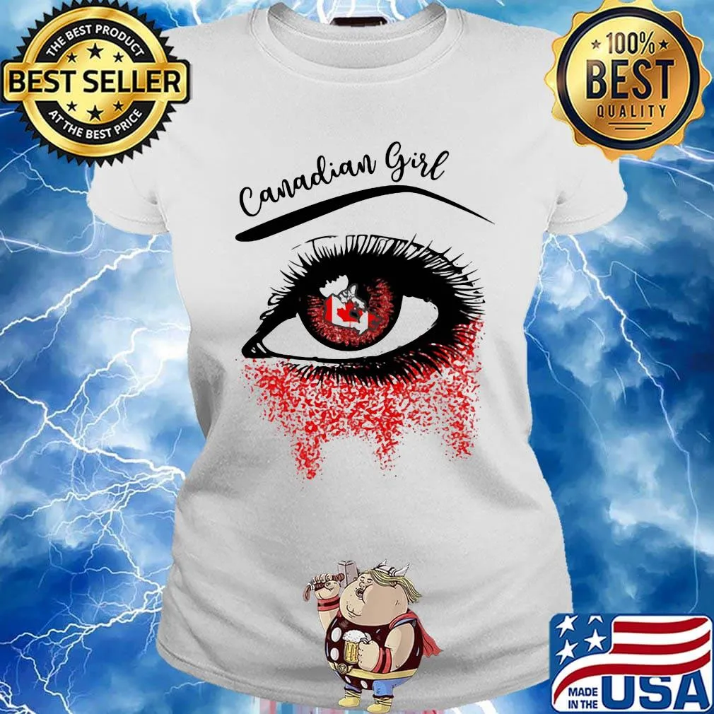 Eye canadian girl classic s Ladies tee