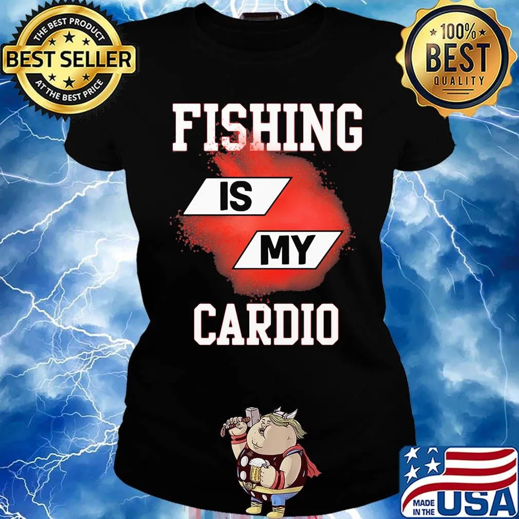 Fishing Is My Radio Shirt Ladies tee