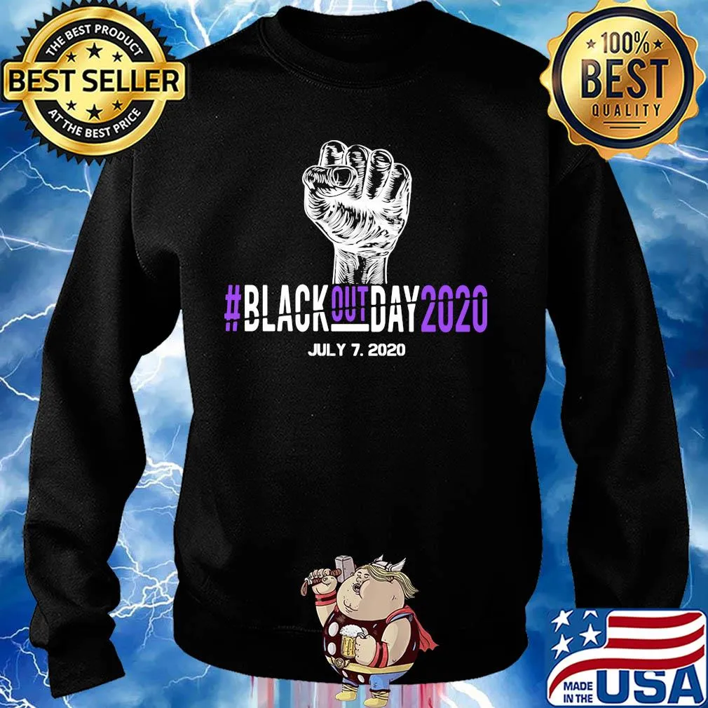 Fist black out day 2020 july 7.2020 s Sweater