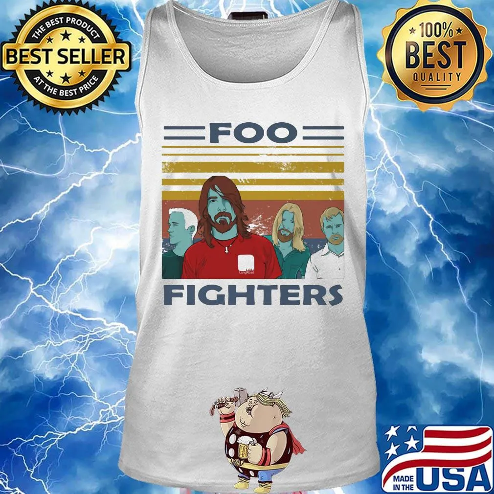 Foo fighters vintage retro s Tank top