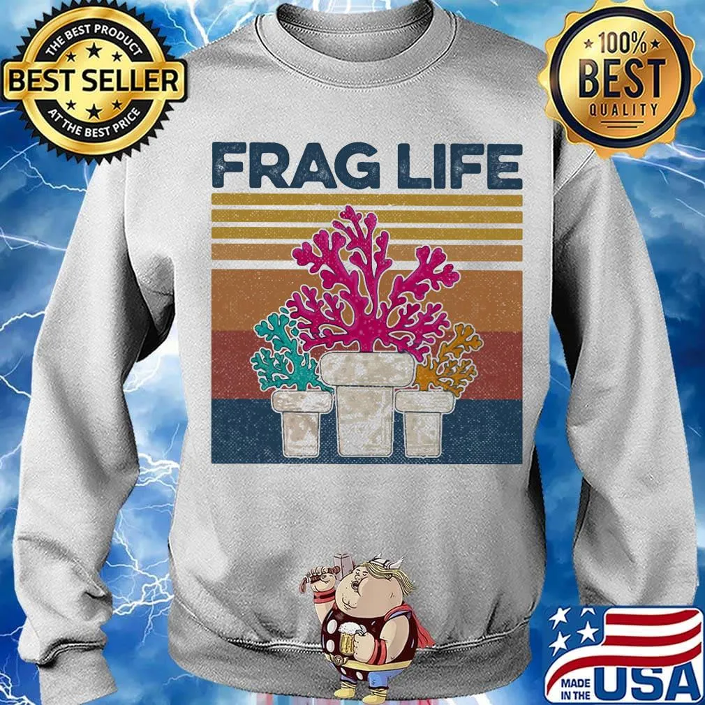 Frag Life Aquarium Vintage Retro Shirt Sweater