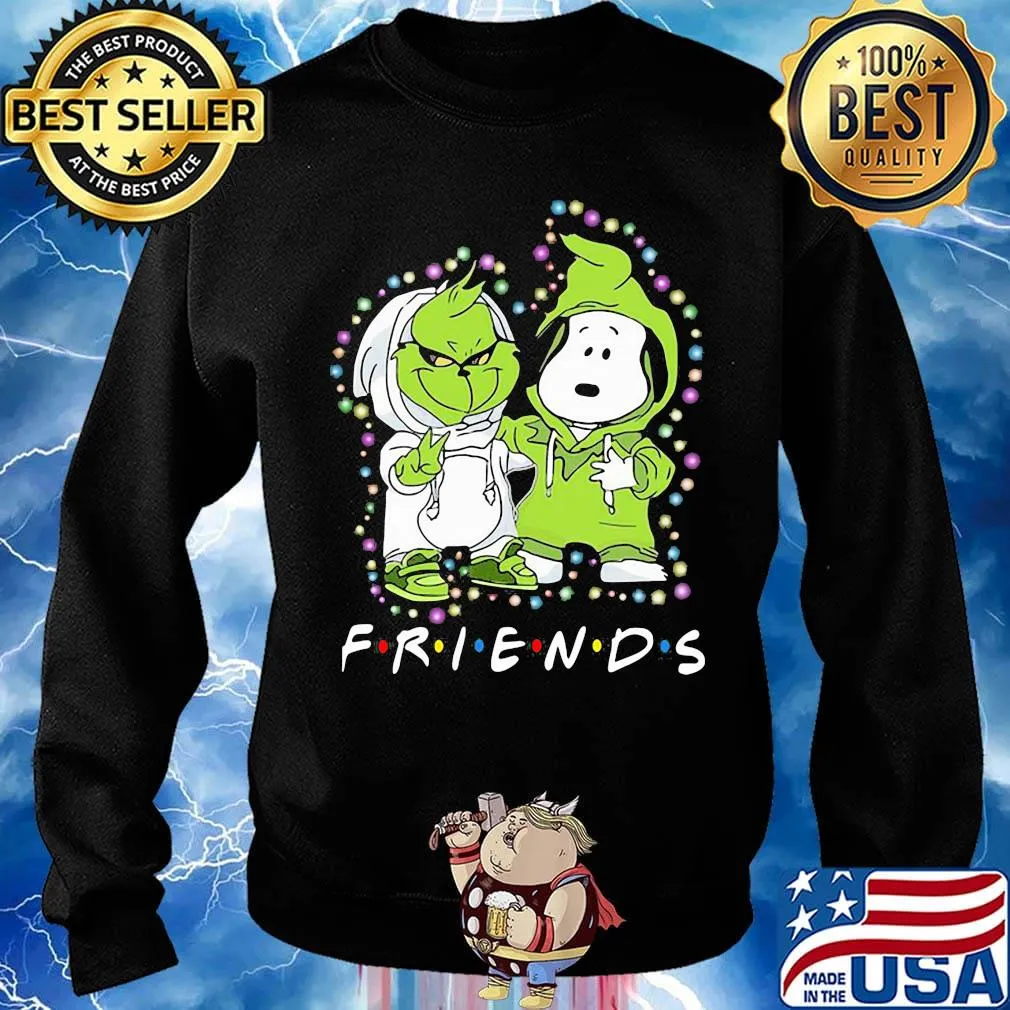 Friends grinch and snoopy s Sweater
