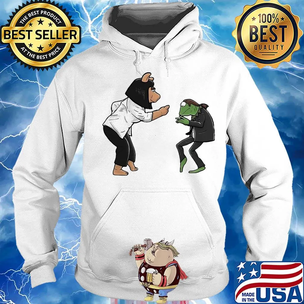Frog piggy fiction dance s Hoodie
