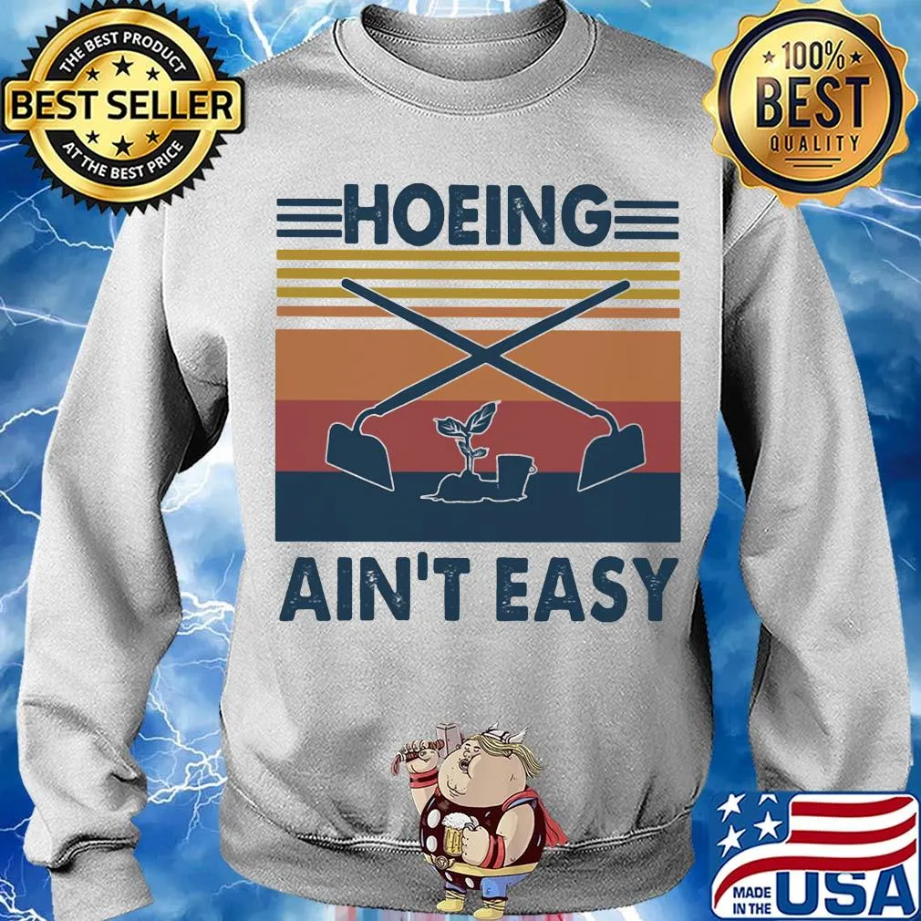 Garden hoeing ain't easy tree vintage s Sweater