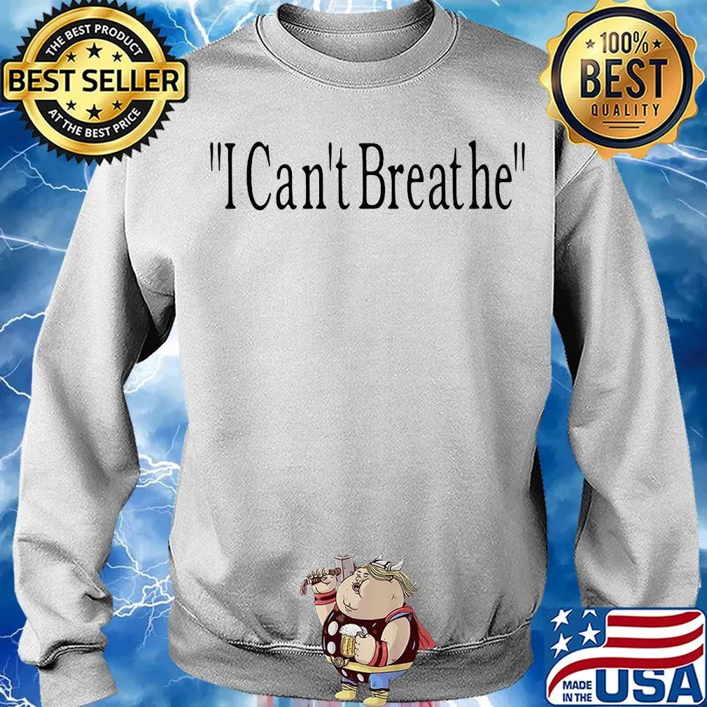 George floyd I can’t breathe white s Sweater