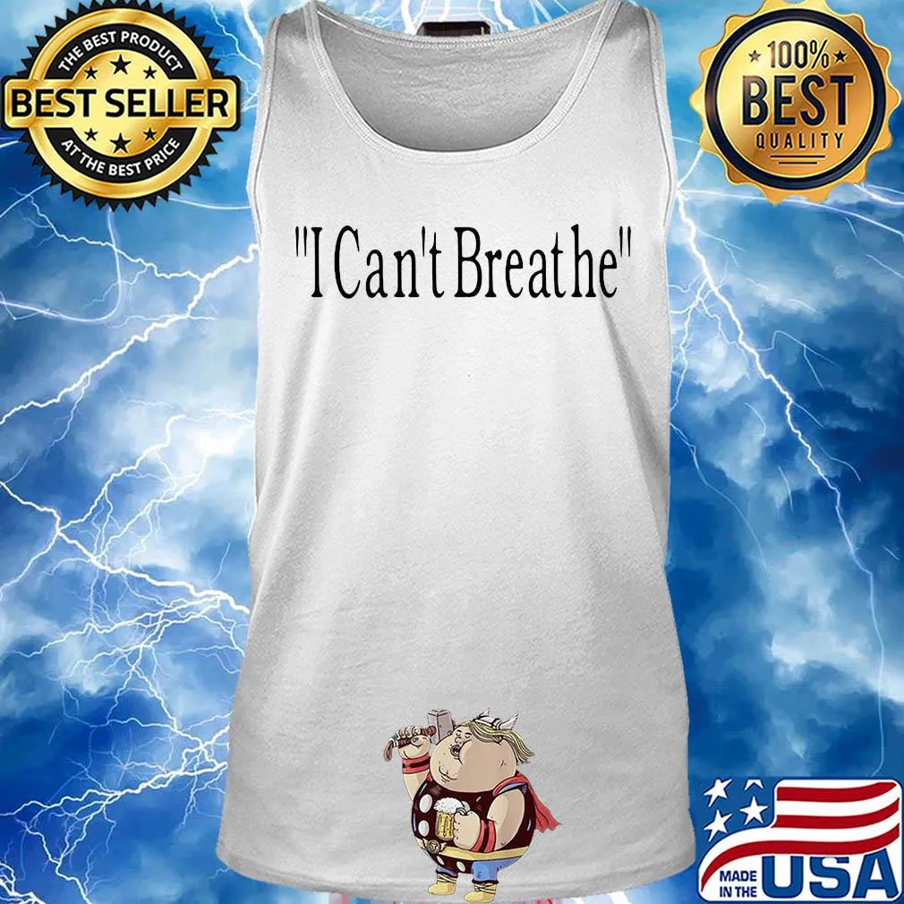 George floyd I can’t breathe white s Tank top