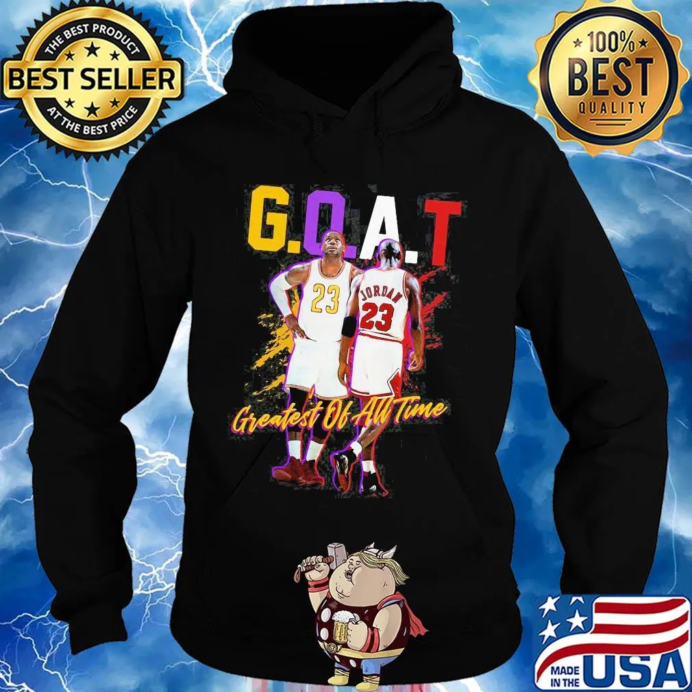 Goat greatest of all time michael jordan and kobe bryant s Hoodie