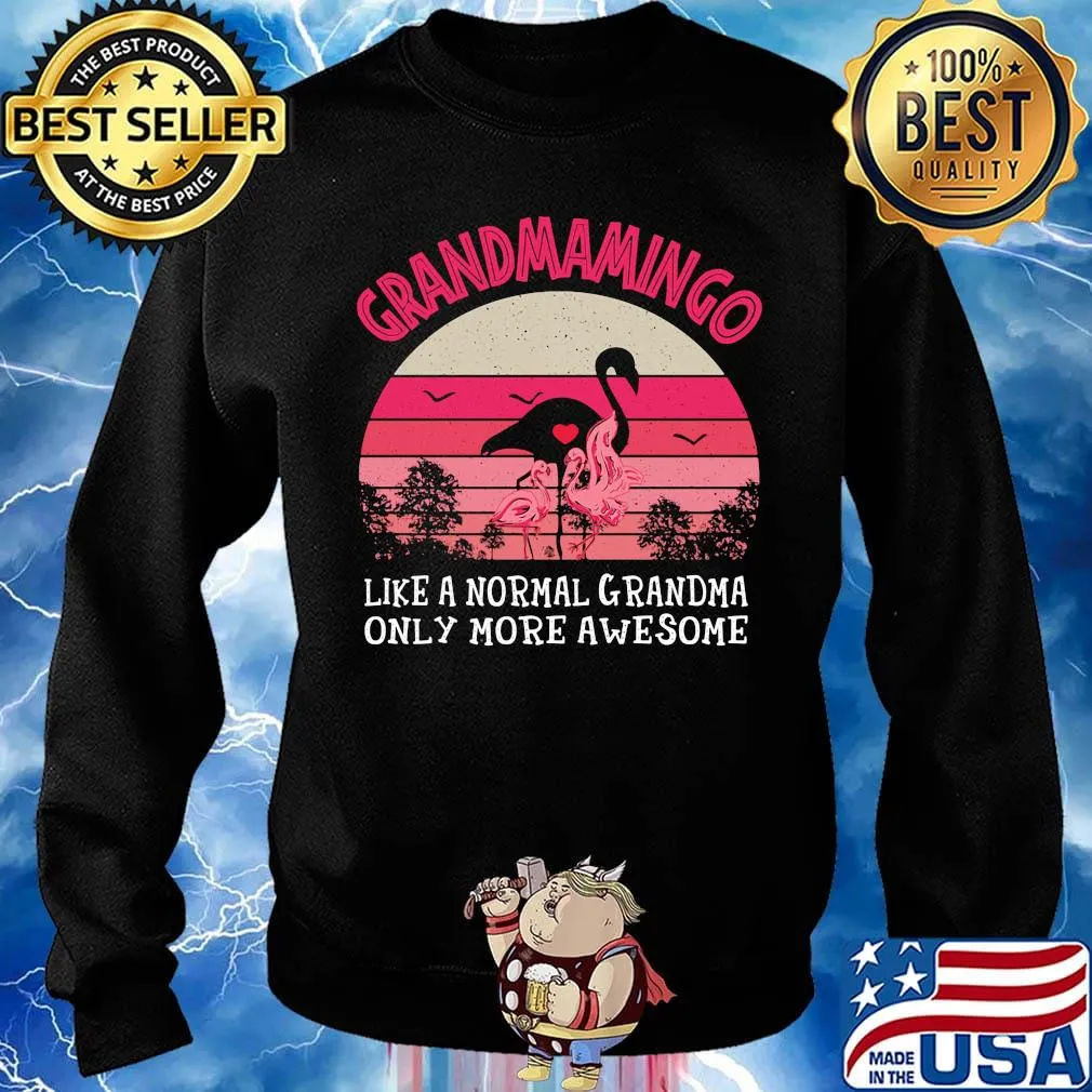 Grandmamingo like a normal grandma only more awesome vintage retro s Sweater