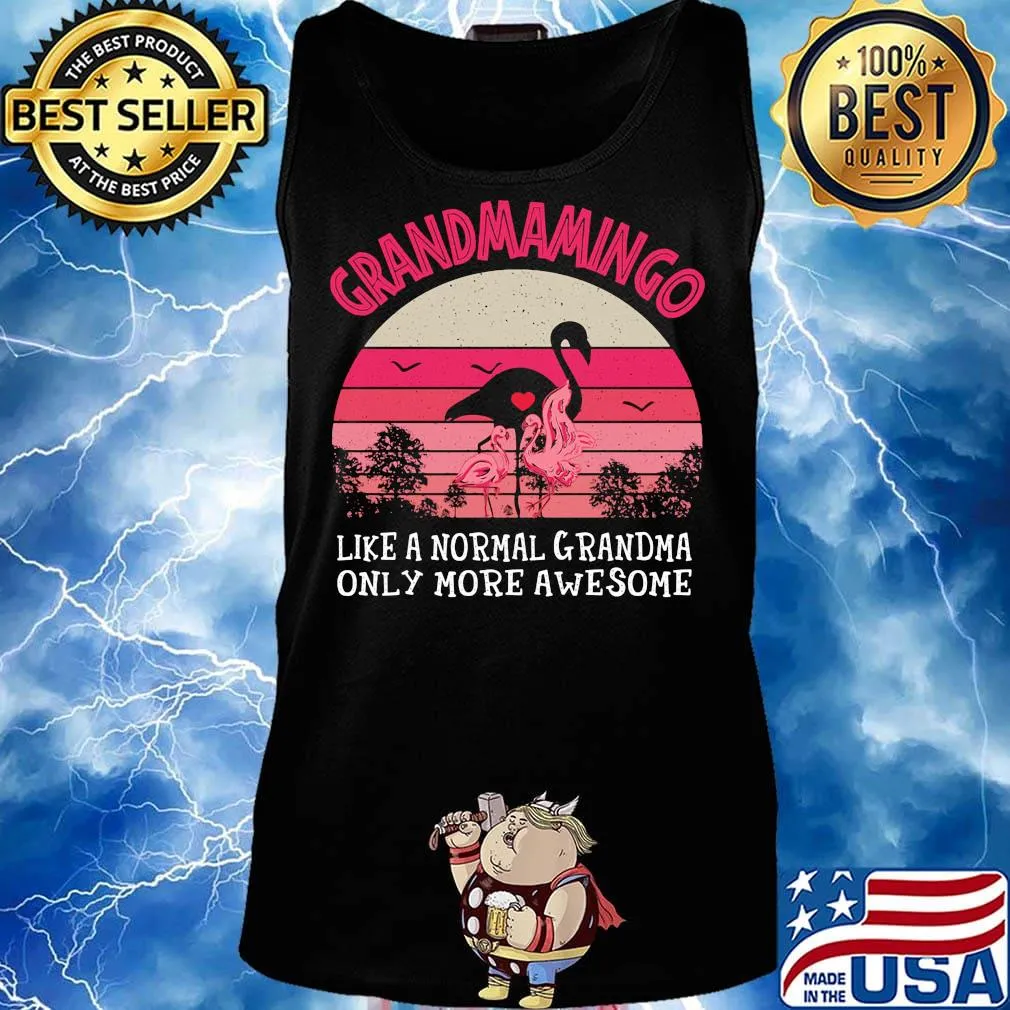 Grandmamingo like a normal grandma only more awesome vintage retro s Tank top
