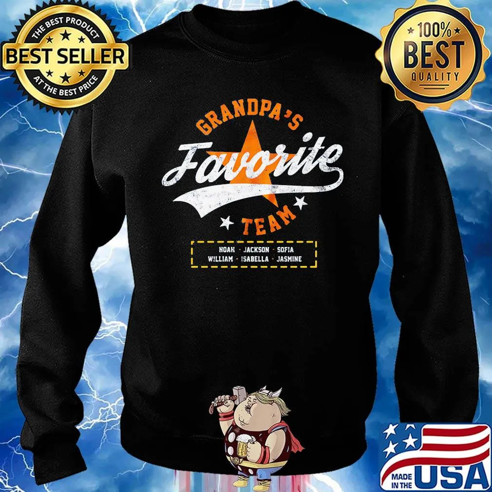 Grandpa's favorite houston astros team stars s Sweater