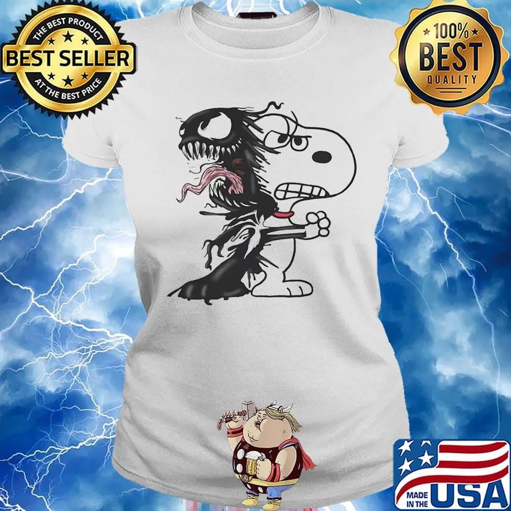 Halloween snoopy and venom s Ladies tee