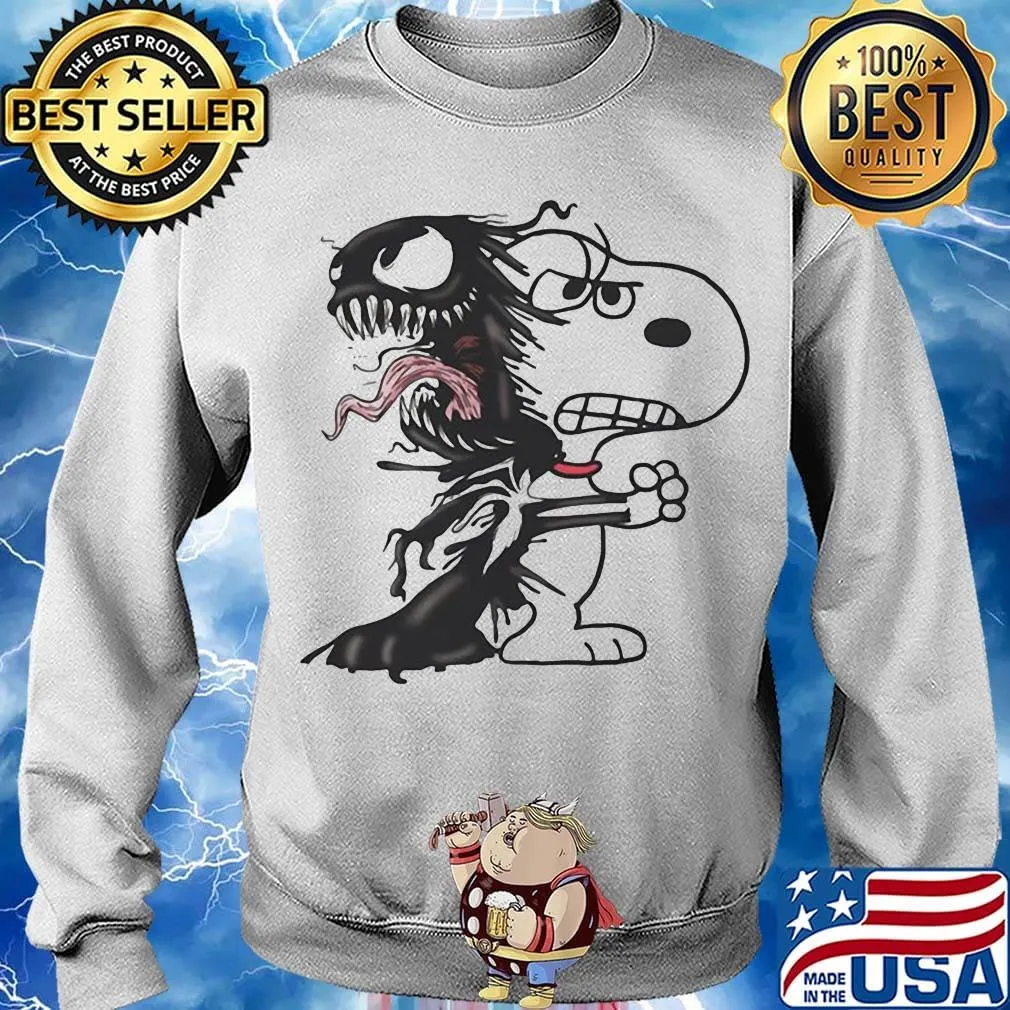 Halloween snoopy and venom s Sweater