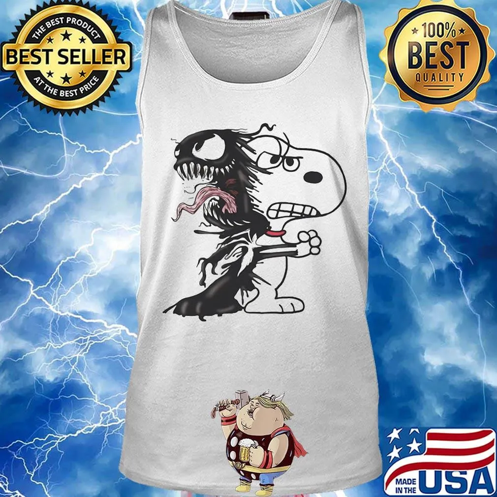 Halloween snoopy and venom s Tank top