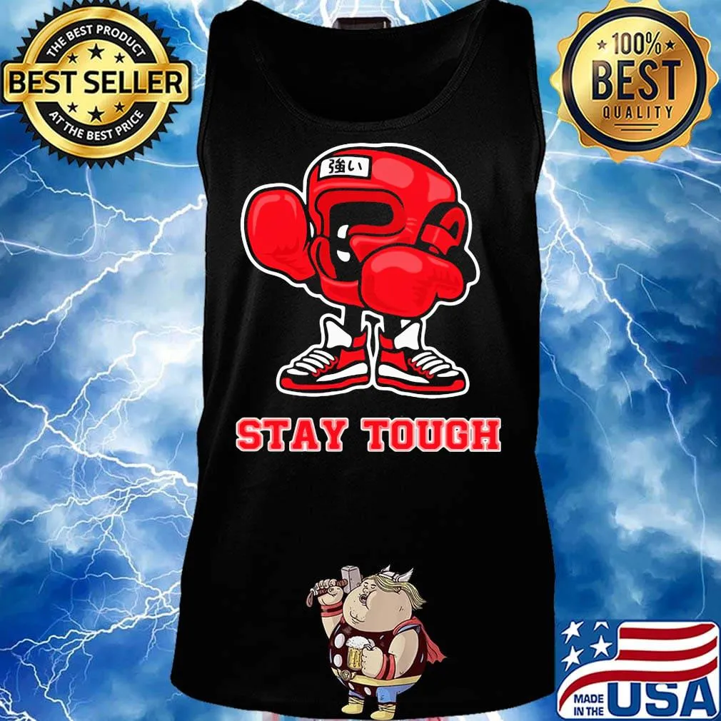 Helmet boxing safe stay touch s Tank top