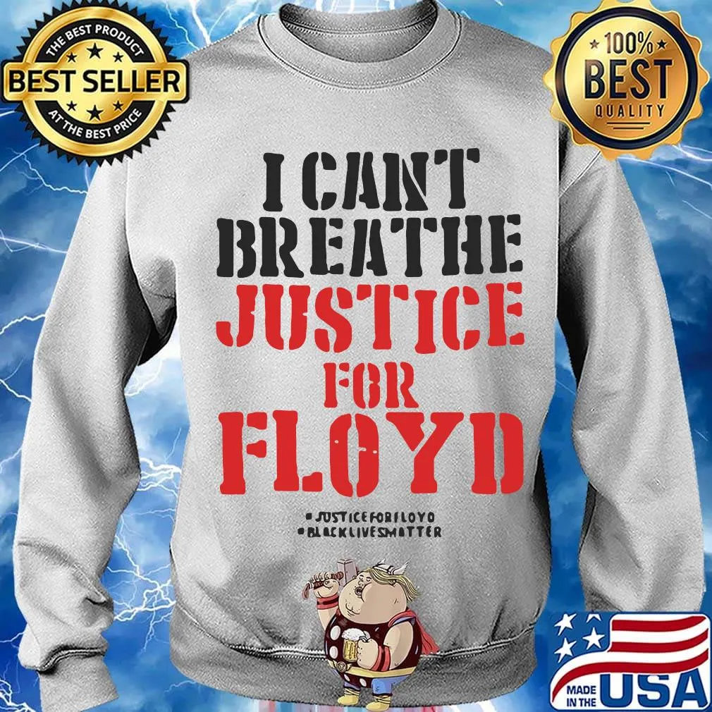 I can't breathe justice for george floyd black lives matter 2020 s Sweater