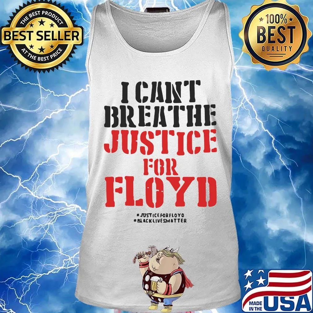 I can't breathe justice for george floyd black lives matter 2020 s Tank top
