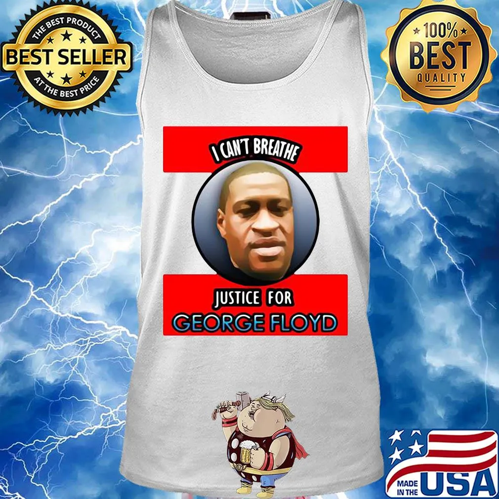 I can’t breathe justice for george floyd 2020 s Tank top