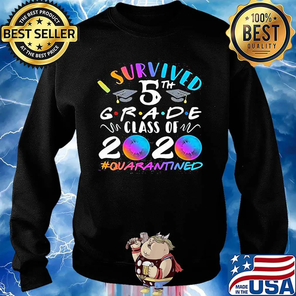 I survived 5th grade class of 2020 bubble virus corona quarantined s Sweater
