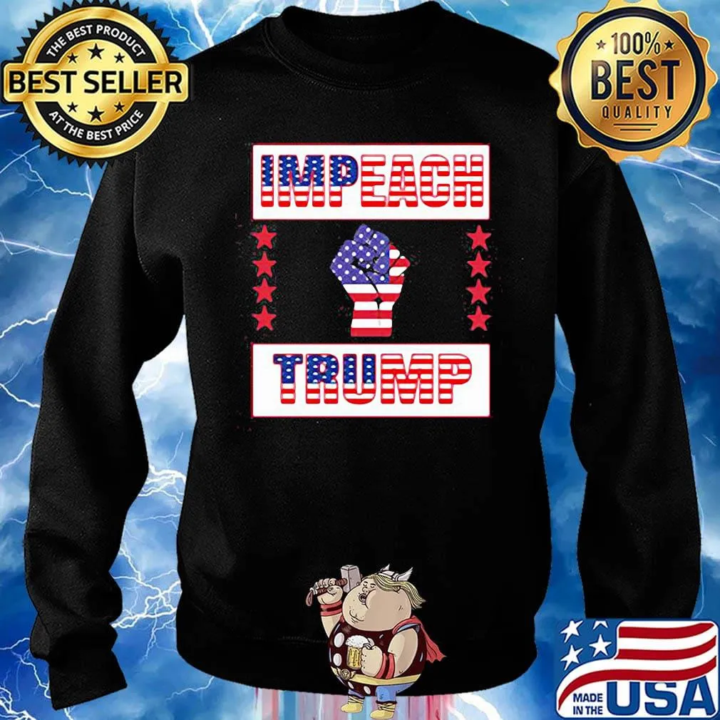 Impeach trump american flag independence day black lives matter s Sweater